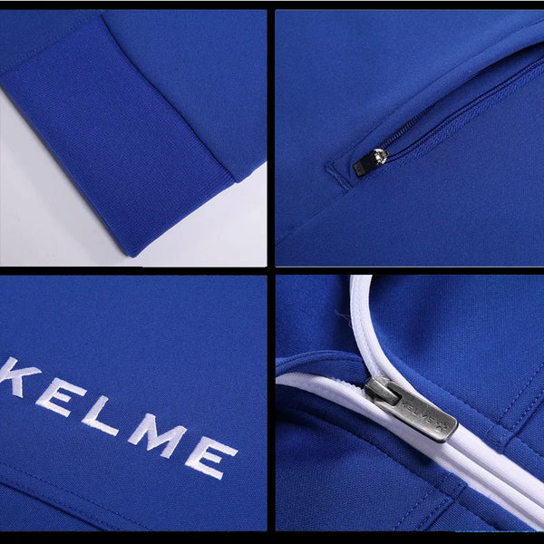 KELME Men's Sportswear Warm Tracksuit Jacket Sweatpants Running Sets Jogging Suits Male Joggers Fitness Sport Suit Men 3771200