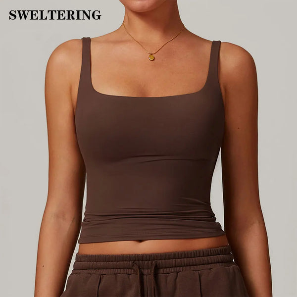 Breathable Sports Bra Anti-Sweat Fitness Top Women Yoga Bra Shockproof Crop Top Push Up High Strength Sport Bra Gym Workout Top