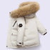 5 6 8 10 12 Years Winter Boys Jacket Thicken Keep Warm Fashion Fur Collar Kids Jacket