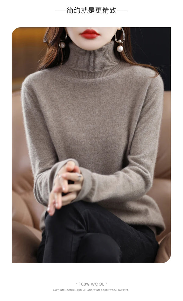 100% Merino Wool Cashmere Sweater