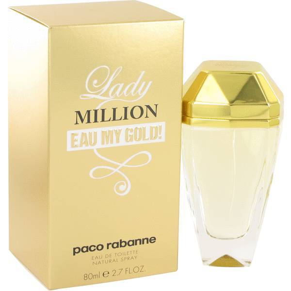 Excel EAU MY GOLD LADY MILLION  BY PACO RABANNE WOMAN PERFUME