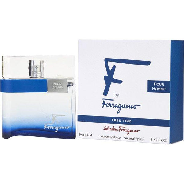 SALVATORE FERRAGAMO F FREE TIME BLUE MAN COLOGNE