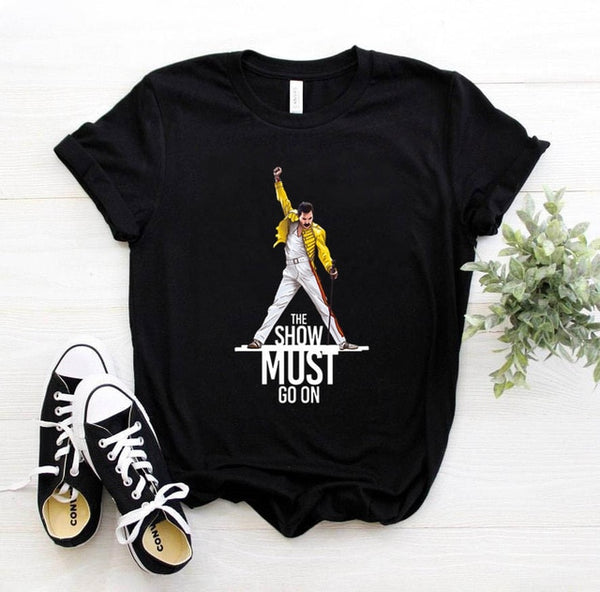 Women Casual Print Letter T-shirt