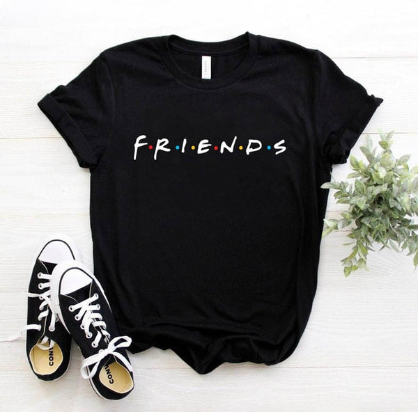 Women Casual Print Letter T-shirt