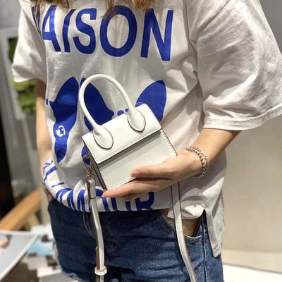 Fashion Quality PU Leather Square bag