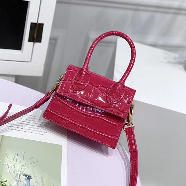 Fashion Quality PU Leather Square bag