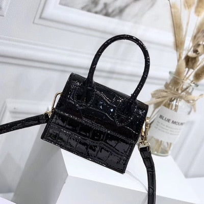 Fashion Quality PU Leather Square bag