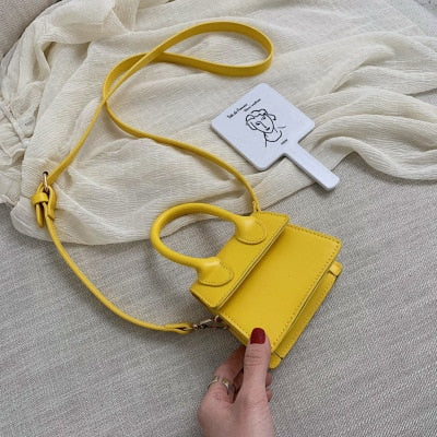 Fashion Quality PU Leather Square bag