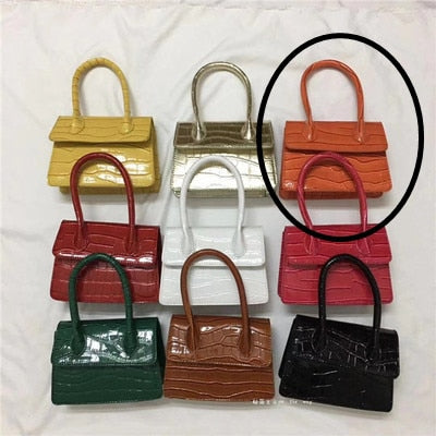 Fashion Quality PU Leather Square bag