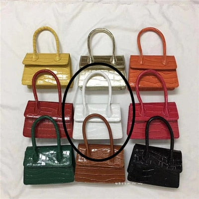 Fashion Quality PU Leather Square bag