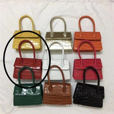 Fashion Quality PU Leather Square bag