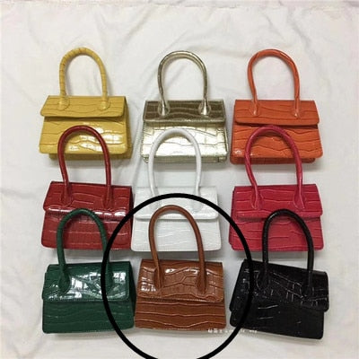 Fashion Quality PU Leather Square bag