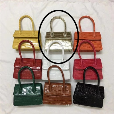 Fashion Quality PU Leather Square bag