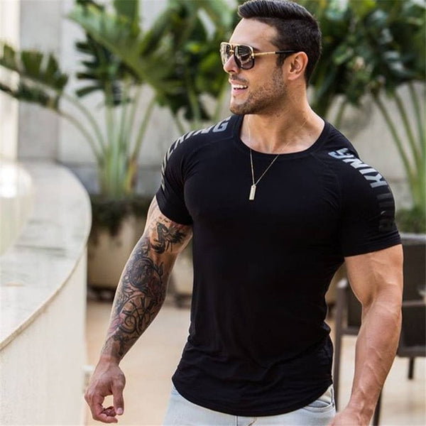 Men Compression Quick dry T-shirt