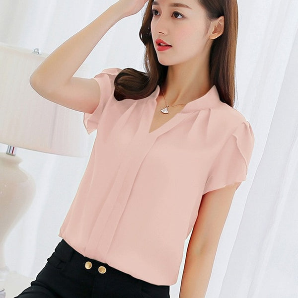 Woman Clothing Office Lady Blouses