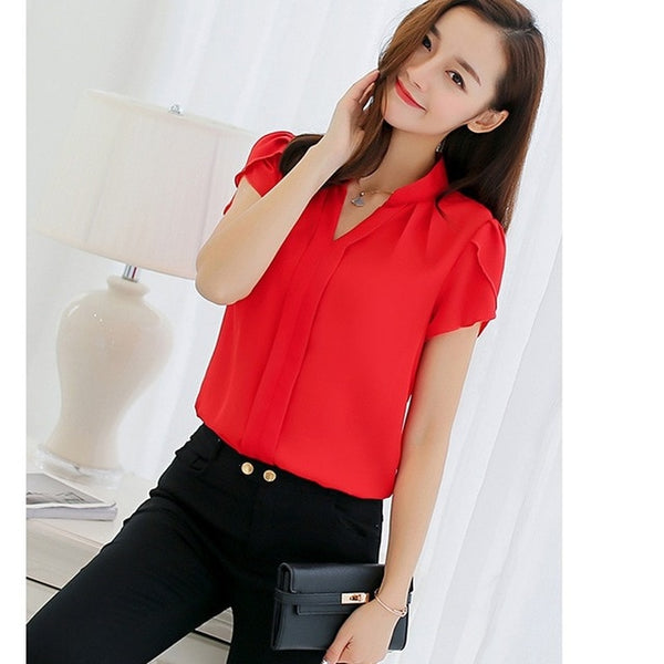 Woman Clothing Office Lady Blouses