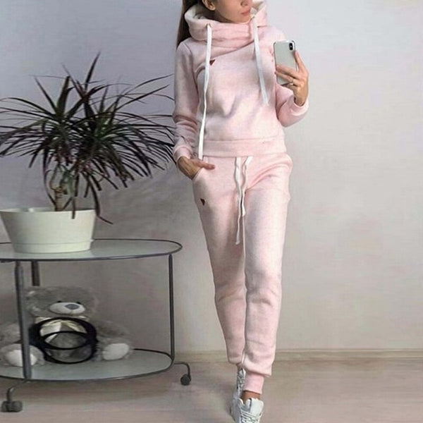 Women Sports Suits Hoodies Tracksuits