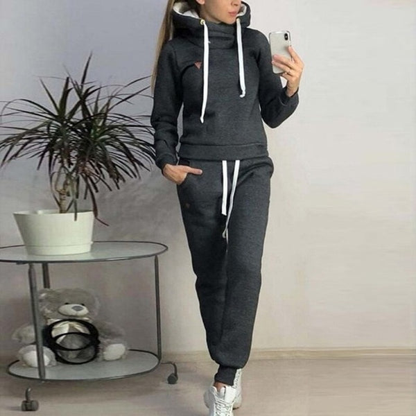 Women Sports Suits Hoodies Tracksuits